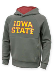 Iowa State Cyclones Toddler Grey Benji Long Sleeve Hooded Sweatshirt