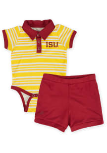 Iowa State Cyclones Infant Cardinal Junogd Set Top and Bottom