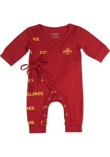 Iowa State Cyclones Baby Cardinal Taron Loungewear One Piece Pajamas
