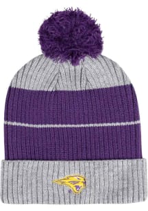 Northern Iowa Panthers Purple Owens Ribbed Beanie Mens Knit Hat