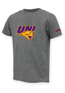 Northern Iowa Panthers Youth Grey Daryl Short Sleeve T-Shirt
