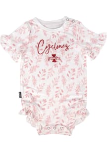 Iowa State Cyclones Baby Cardinal Hali Short Sleeve One Piece