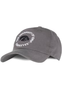 Iowa Hawkeyes Grey Jackie W Adj Womens Adjustable Hat
