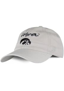Iowa Hawkeyes Grey Joana W Adj Womens Adjustable Hat