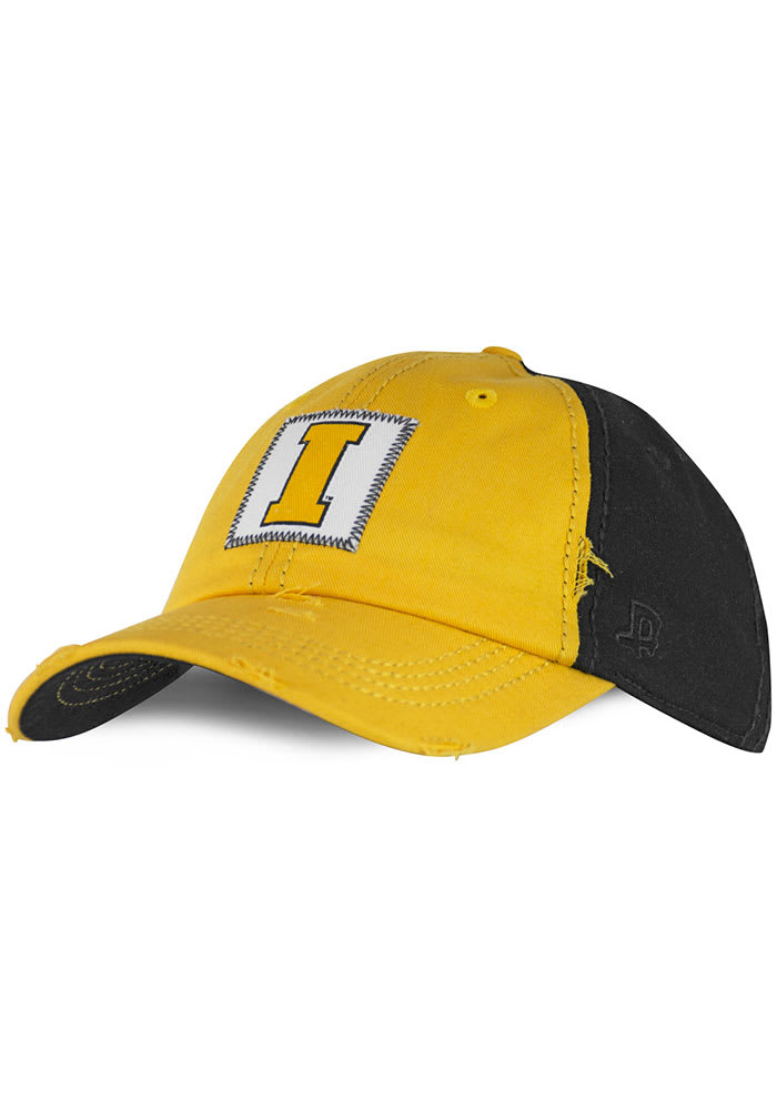 Iowa Hawkeyes Yellow Sabra Womens Adjustable Hat