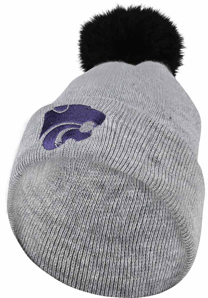 K-State Wildcats Grey Ocean Youth Knit Hat