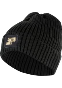 Purdue Boilermakers Black Felton Mens Knit Hat