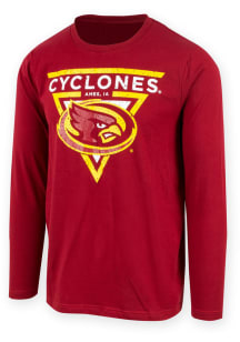 Iowa State Cyclones Cardinal ODESSA Long Sleeve T Shirt