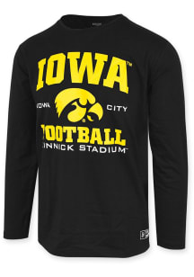 Iowa Hawkeyes Black COLEMAN Long Sleeve T Shirt