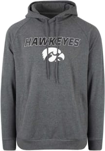 Iowa Hawkeyes Mens Grey Sanford Long Sleeve Hoodie