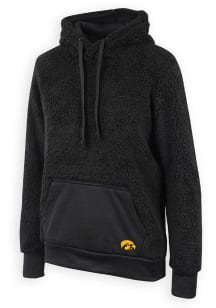 Iowa Hawkeyes Womens Black Jetta Hooded Sweatshirt