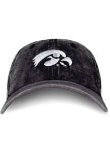 Iowa Hawkeyes Black Neveah Washed Youth Adjustable Hat