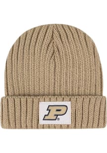 Purdue Boilermakers Vos Cuff Beanie Baby Knit Hat - Tan
