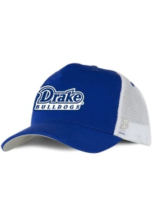 Drake Bulldogs Luca Trucker Adjustable Hat - Blue