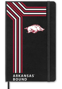 Arkansas Razorbacks School Bound team logo Notebook and Folder - Black