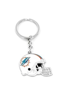 Miami Dolphins Helmet Keychain - Blue