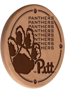 Brown Pitt Panthers Laser Engraved Sign
