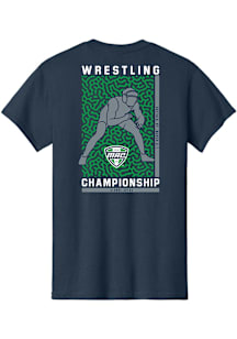 Summit Sportswear MAC Navy Blue Wrestling Championship 2026 Short Sleeve T Shirt