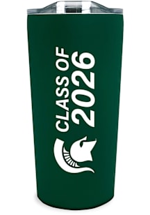 Michigan State Spartans 18oz Class of 2026 Soft Touch Stainless Steel Tumbler - Green