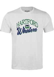 Levelwear Hartford Whalers Youth White Richmond Jr Origins Short Sleeve T-Shirt