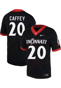Jason King Nike Mens Black Cincinnati Bearcats NIL Game Football Jersey
