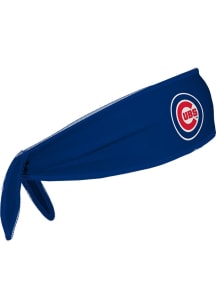 Chicago Cubs Cap Logo Reversible Tie Back Mens Headband