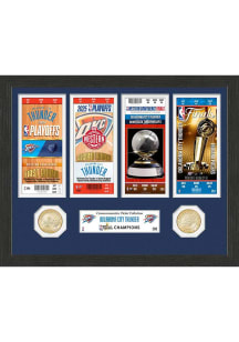 Oklahoma City Thunder 2025 NBA Finals Champions Road to the NBA Finals Plaque