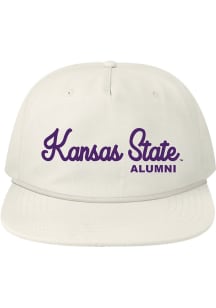 K-State Wildcats White Alumni Chill Adjustable Hat