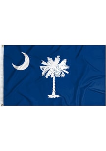 South Carolina State 3x5 Silk Screen Grommet Flag - Navy Blue