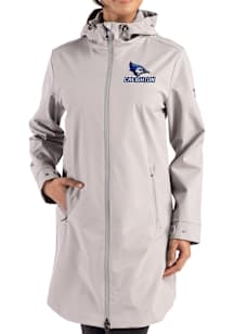 Cutter and Buck Creighton Bluejays Womens Grey Camano Light Weight Jacket