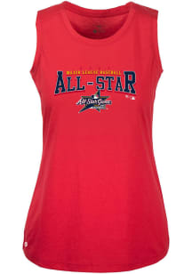 Levelwear  Womens Red Macy 25 MLB ASG Tank Top