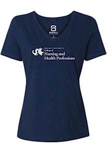 Summit Sportswear Drexel Dragons Womens Navy Blue College of Nursing and Health Professions Short..