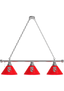 Wisconsin Badgers Mascot 3 Shade Billiard Lamp