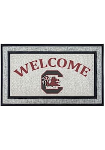 South Carolina Gamecocks Welcome 18x30 Door Mat