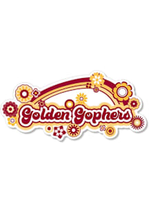 Minnesota Golden Gophers Script Stickers -