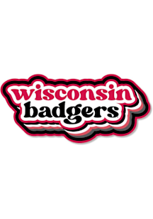 Wisconsin Badgers  Auto Decal -