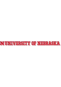 Nebraska Cornhuskers  Auto Static Cling Decal -