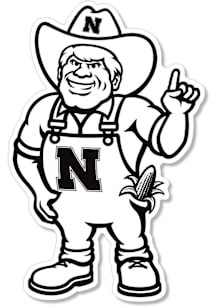Nebraska Cornhuskers  Auto Decal -