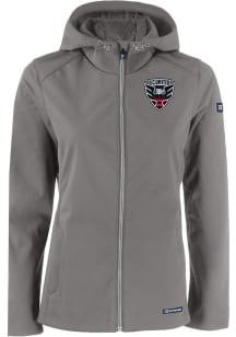 Cutter and Buck DC United Womens Graphite Evoke Light Weight Jacket