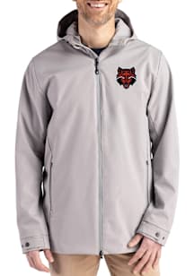 Cutter and Buck Arkansas State Red Wolves Mens Grey Camano Light Weight Jacket