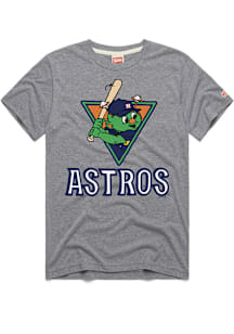 Orbit  Houston Astros Grey Homage Orbit Short Sleeve Fashion T Shirt