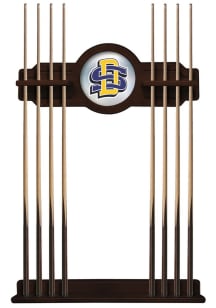 South Dakota State Jackrabbits Solid Wood Cue Rack Pool Table