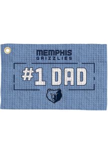 Memphis Grizzlies #1 Dad Waffle Golf Towel