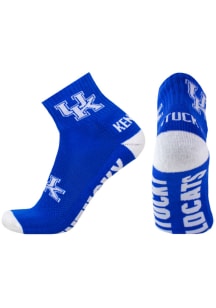 Kentucky Wildcats Team Color Mens Quarter Socks