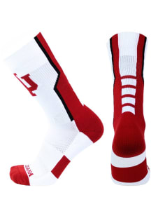 Sports Performance Indiana Hoosiers Mens Crew Socks - Crimson