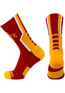 Iowa State Cyclones Sports Performance Mens Crew Socks
