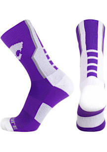K-State Wildcats Sports Performance Mens Crew Socks