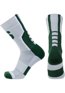 Sports Performance Michigan State Spartans Mens Crew Socks - Green