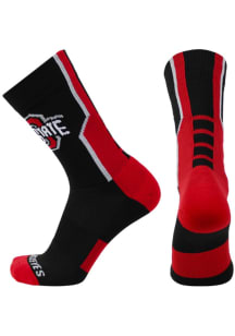 Sports Performance Ohio State Buckeyes Mens Crew Socks - Black