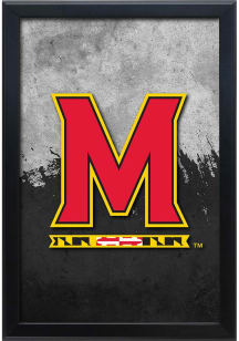 Black Maryland Terrapins Snap Frame LED Sign